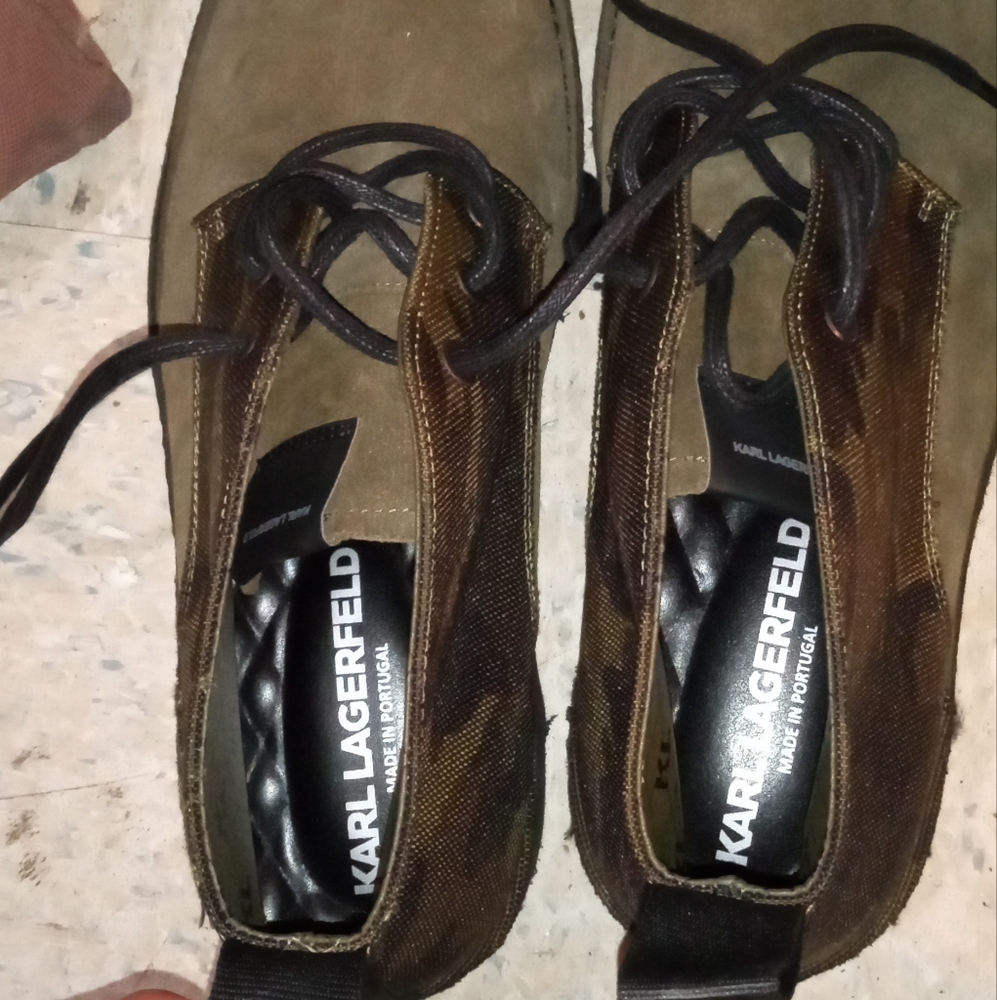 Karl Largerfeld Camo Shoes